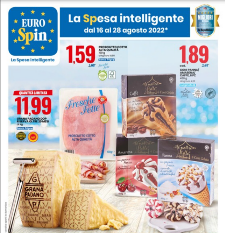 Eurospin Offerte E Promozioni Dal Al Agosto Sfoglia Il Nuovo