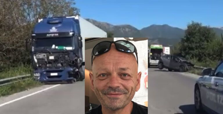 Auto Contro Tir Morto Il Enne Christian Sanna