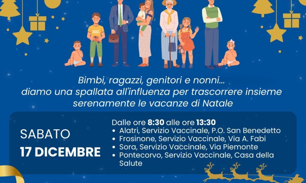 Frosinone La Asl Organizza Un Open Day Sull Influenza