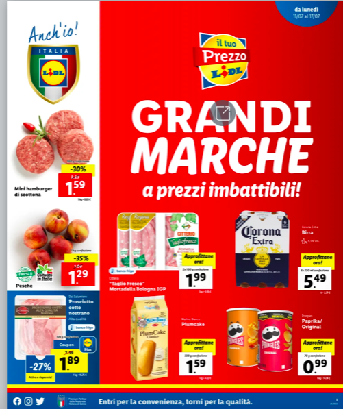 I volantini e la pasta: incredibili i prezzi di Lidl e Ard. Il Gigante  imbarazza Aspiag. - GDO News