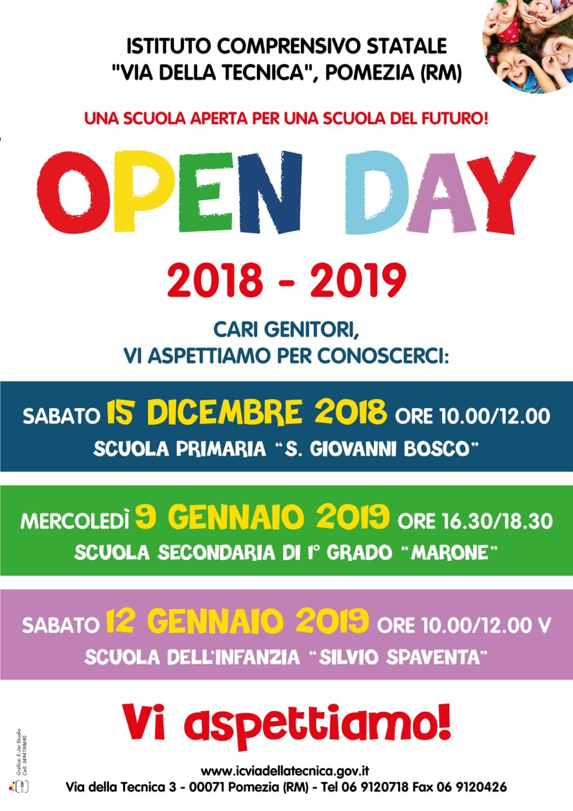 Pomezia, Open Day all'Istituto via della Tecnica