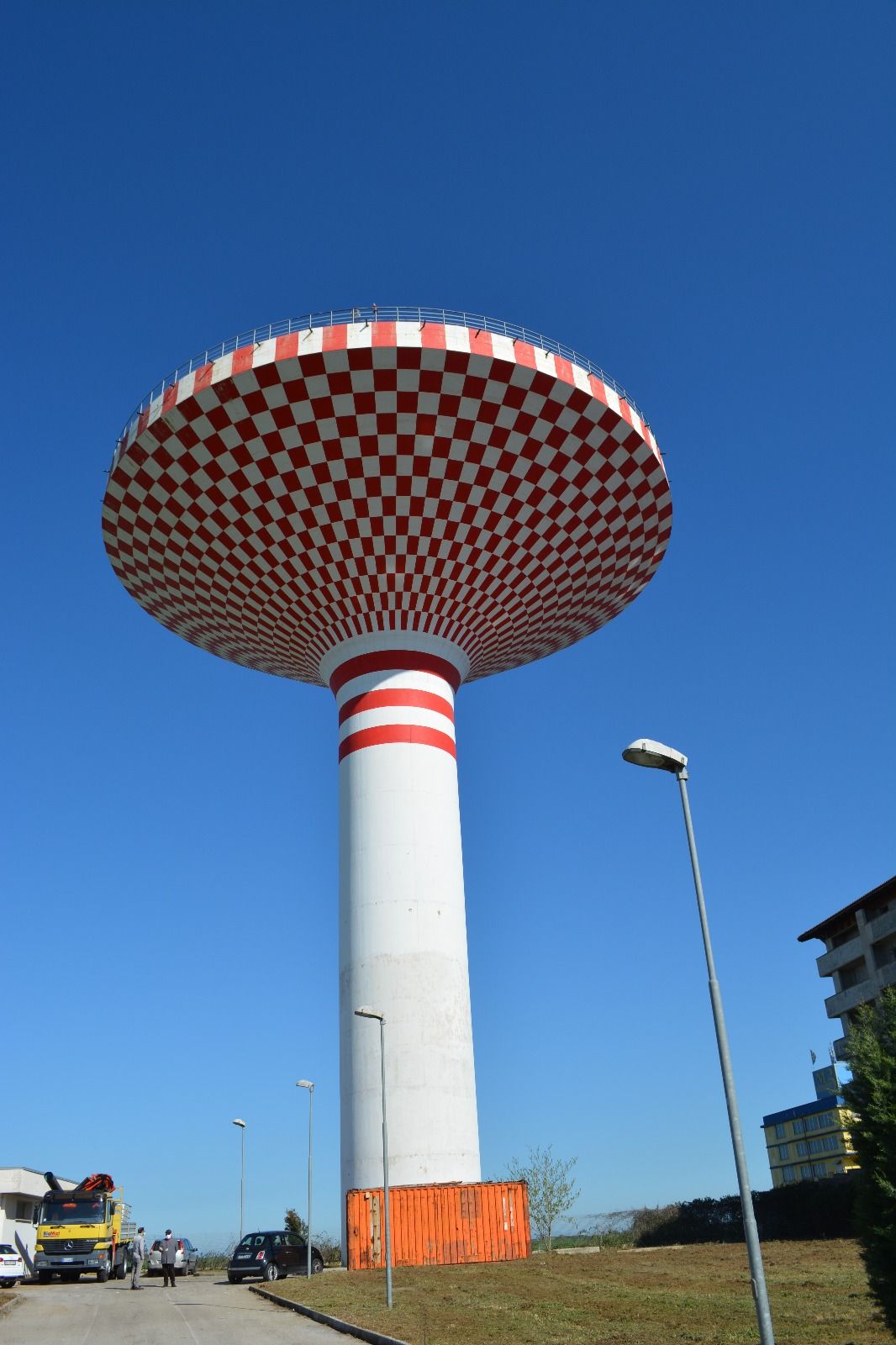 Acqua a Pomezia. Torre piezometrica di via dei Castelli Romani