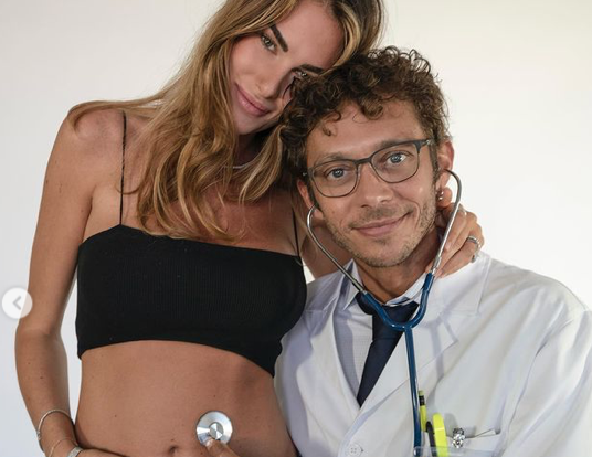 valentino rossi e la fidanzata incinta