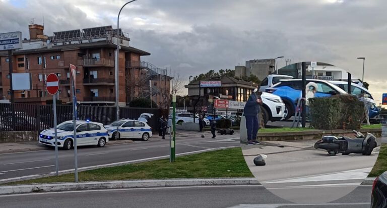 Pomezia, Grave Incidente Sulla Via Del Mare: Scontro Auto Moto ...