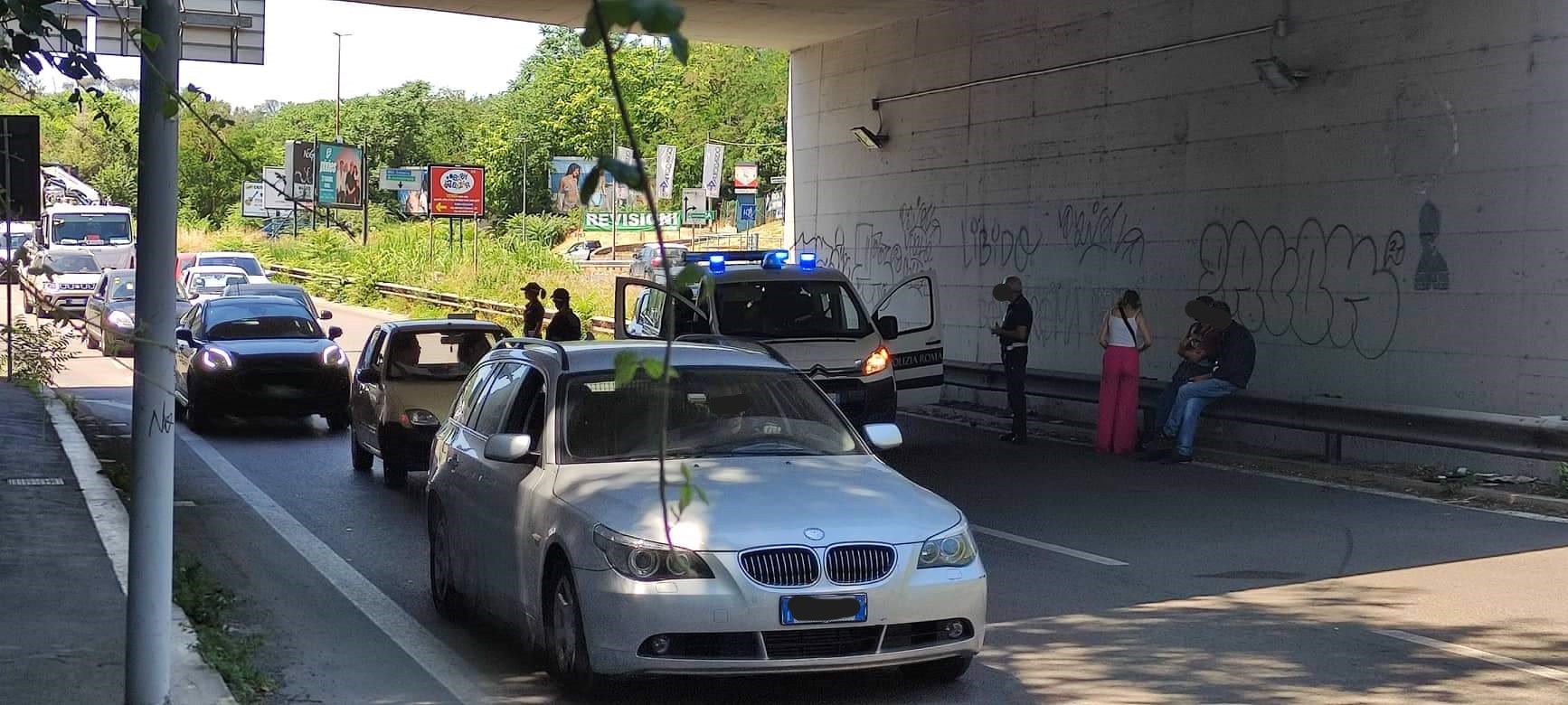 Incidente A Roma, Scontro Furgone-scooter: Gravissimo Centauro