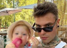 Fedez e la figlia Vittoria