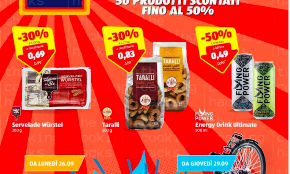 Aldi, il nuovo volantino