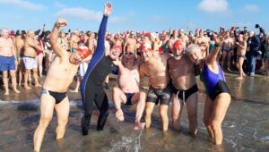 bagno di Capodanno a Ostia