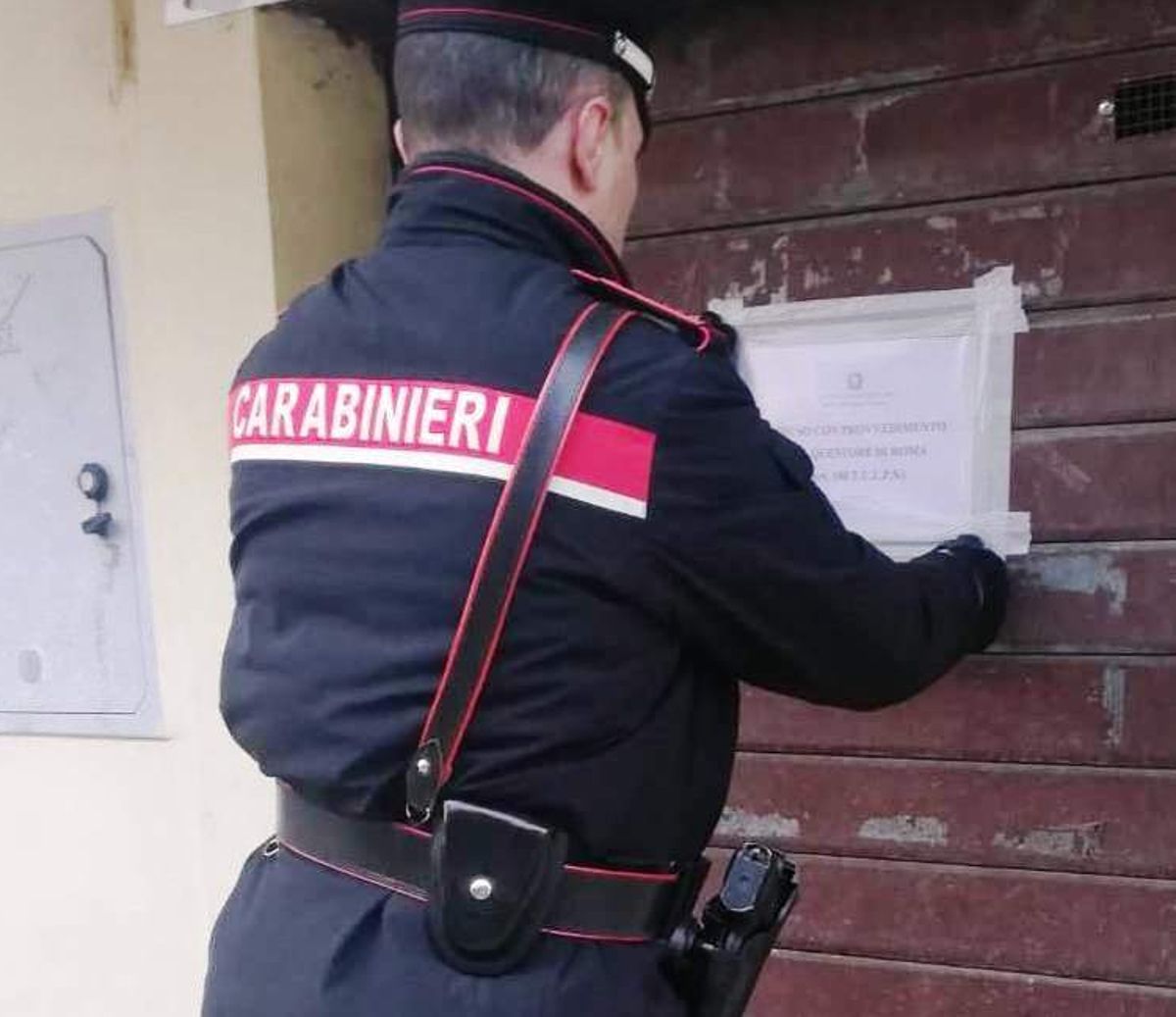 Carabinieri Rignano Flaminio chiudono una frutteria