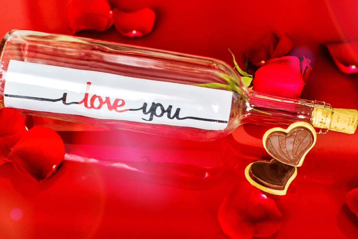 Cuscino personalizzato San Valentino Love cioccolato
