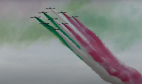 Frecce Tricolori a Roma