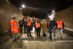 lavori sottopasso del lungotevere in sassia