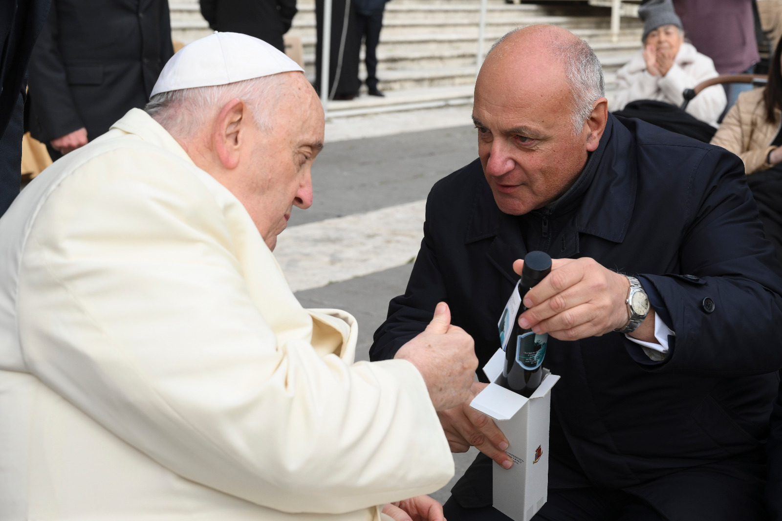 Polizia di Stato e Papa Francesco