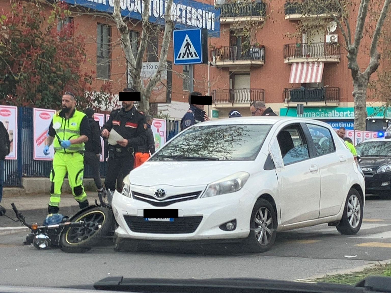 Pomezia incidente