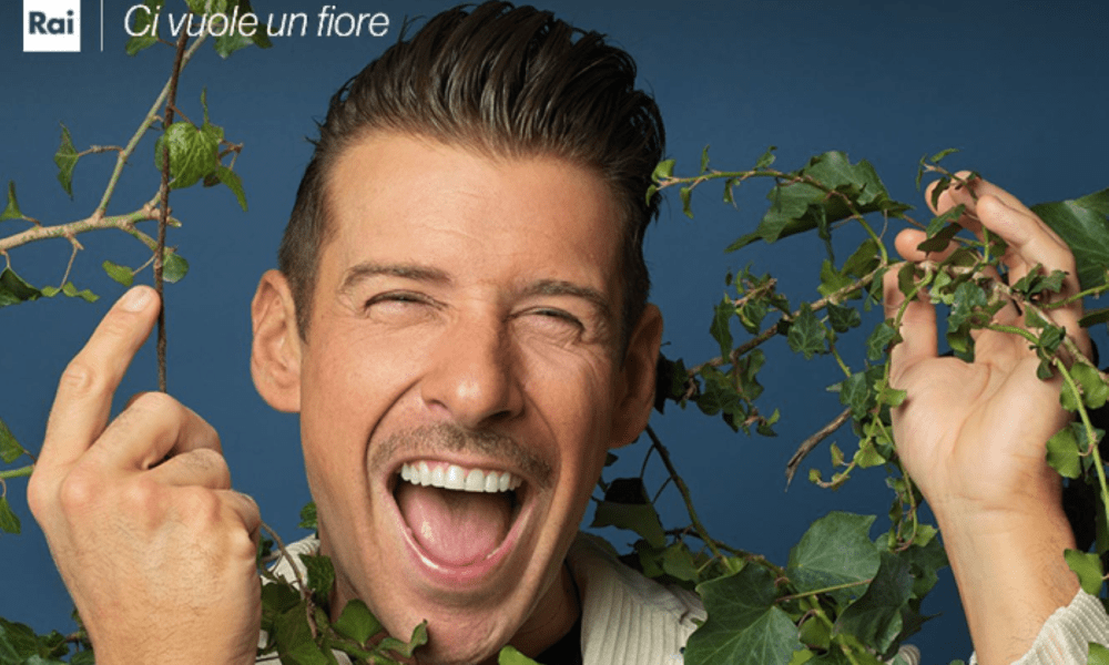 Gabbani in Ci vuole un fiore