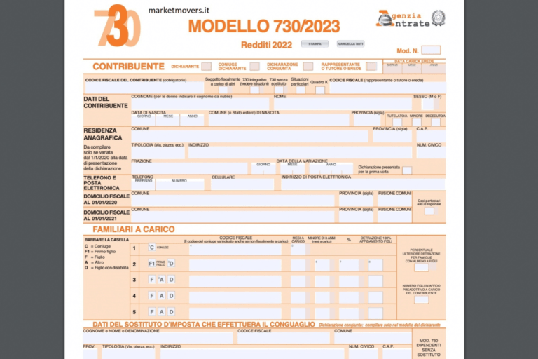 Modello 730/2023 Precompilato Online: Ecco Quando Sarà Disponibile, Le Date