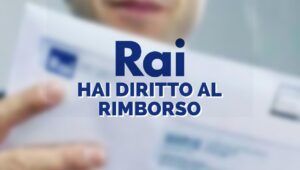 Rimborso canone Rai