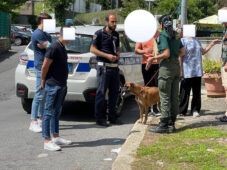 cane salvato a Castelnuovo di Porto