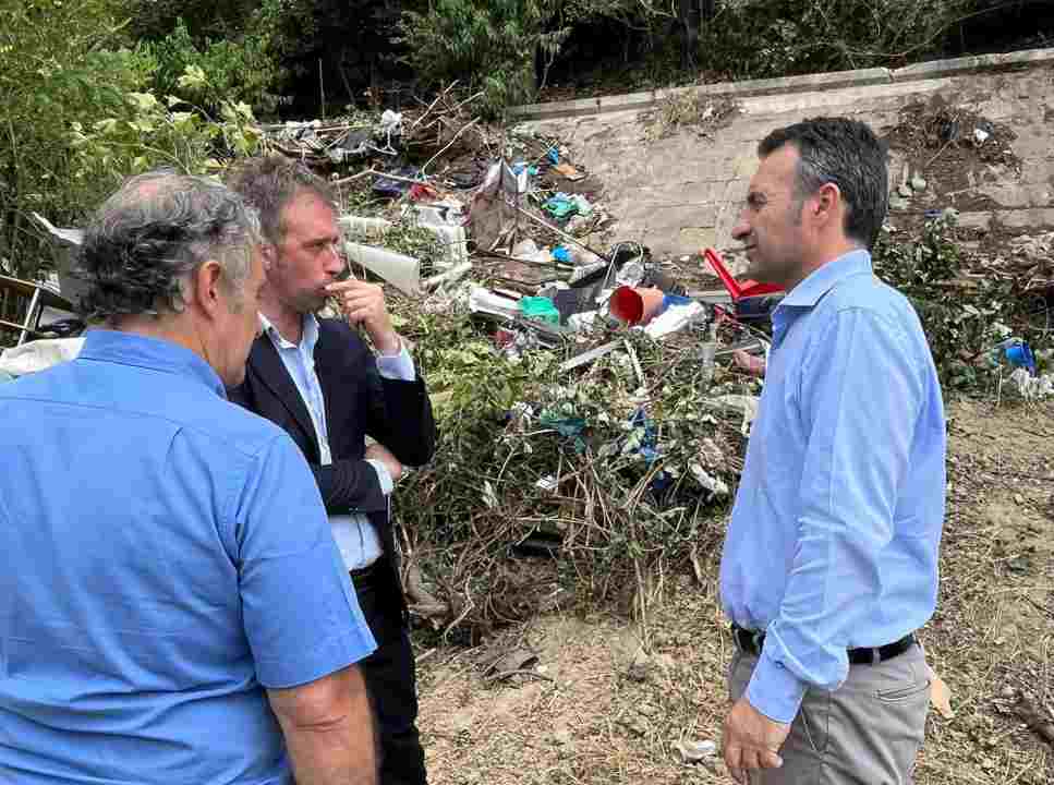 I lavori lungo la banchina sinistra del Tevere, nel tratto compreso tra Ponte Fabricio e Ponte Testaccio