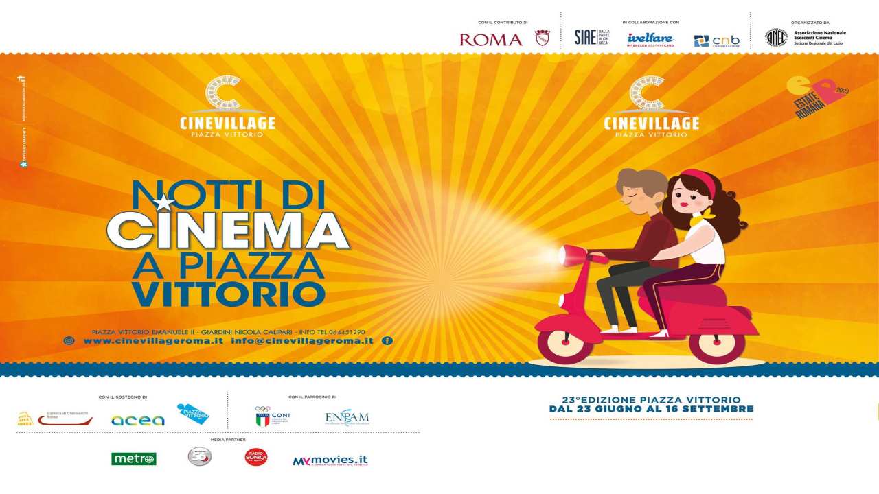 Roma, aprirà dal 28 luglio prossimo il villaggio dello sport a Piazza Vittorio! L'evento avviene all'interno della rassegna Notti di Cinema.