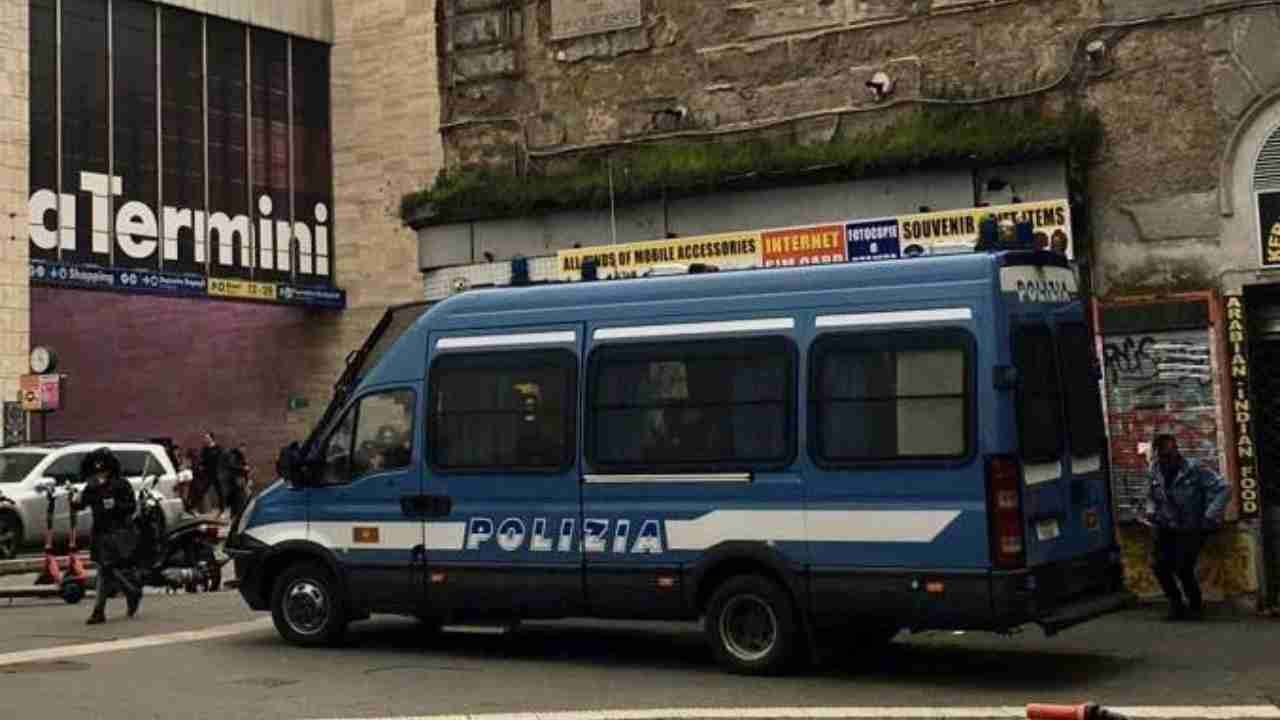 Polizia a Termini