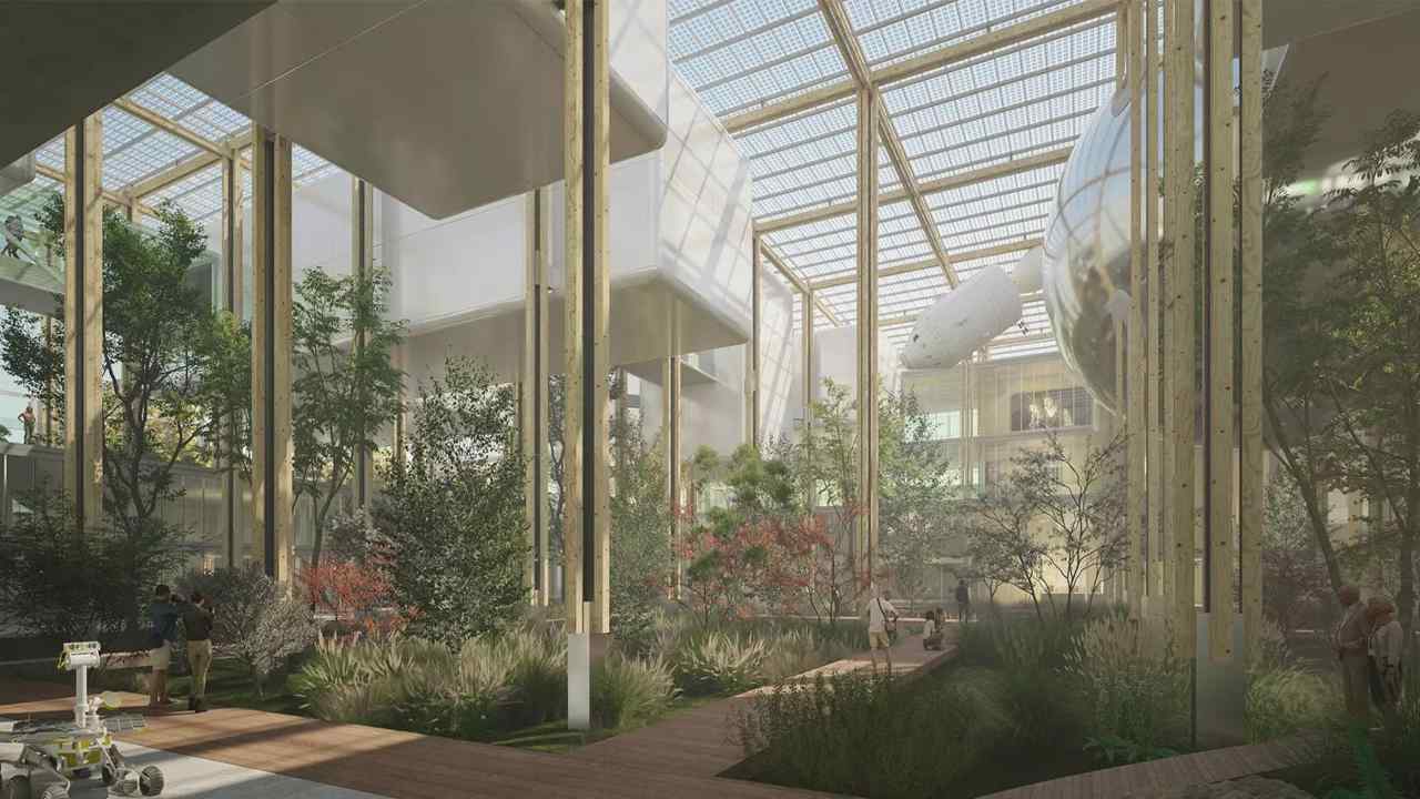 Il vincitore del bando internazionale per la progettazione del nuovo Museo della Scienza di Roma è il progetto 'Science Forest'. 