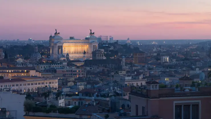 Roma, la città per estensione più grande d'Italia