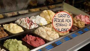 cartello gelateria