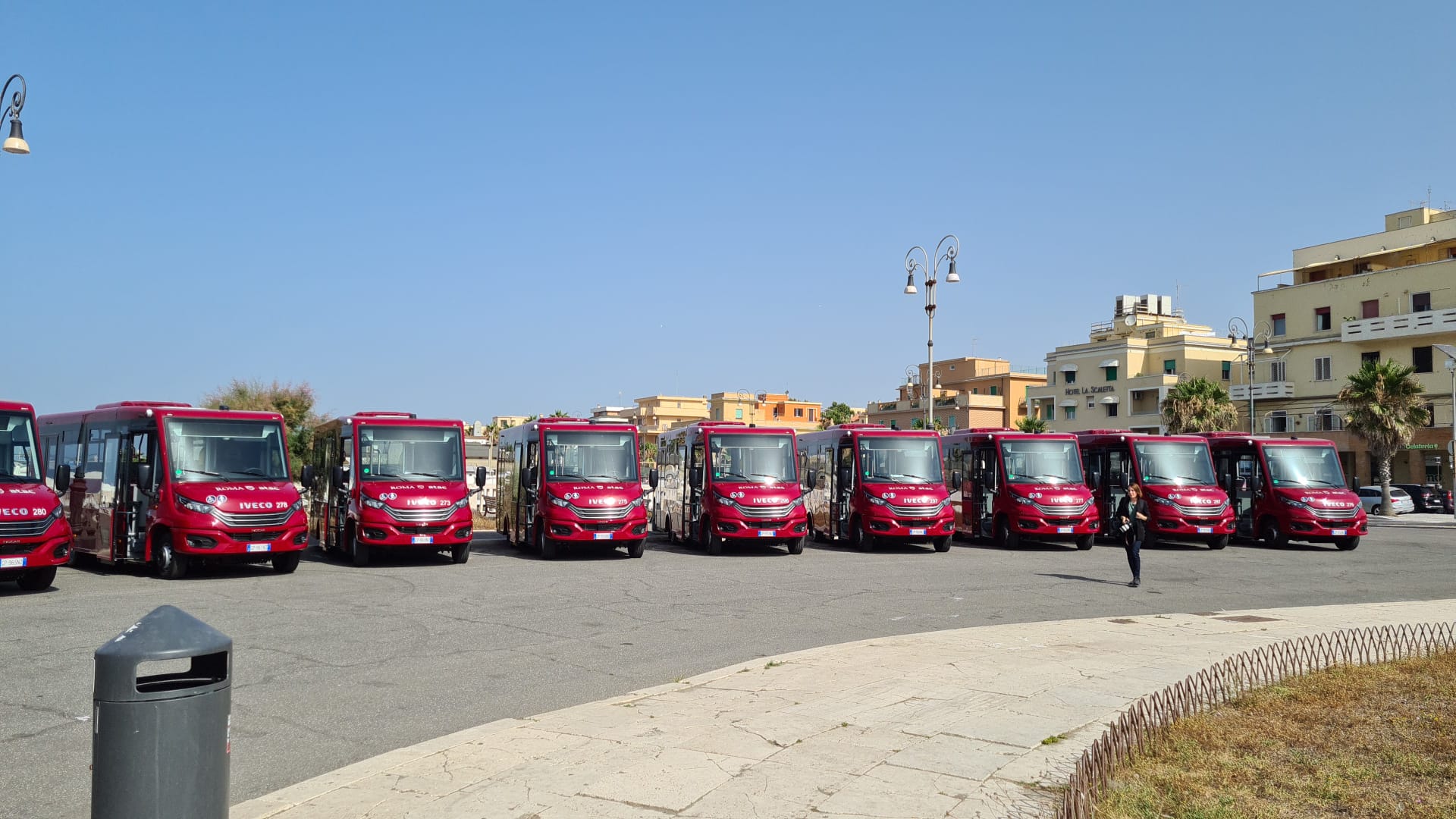 nuovi mezzi atac al pontile di ostia