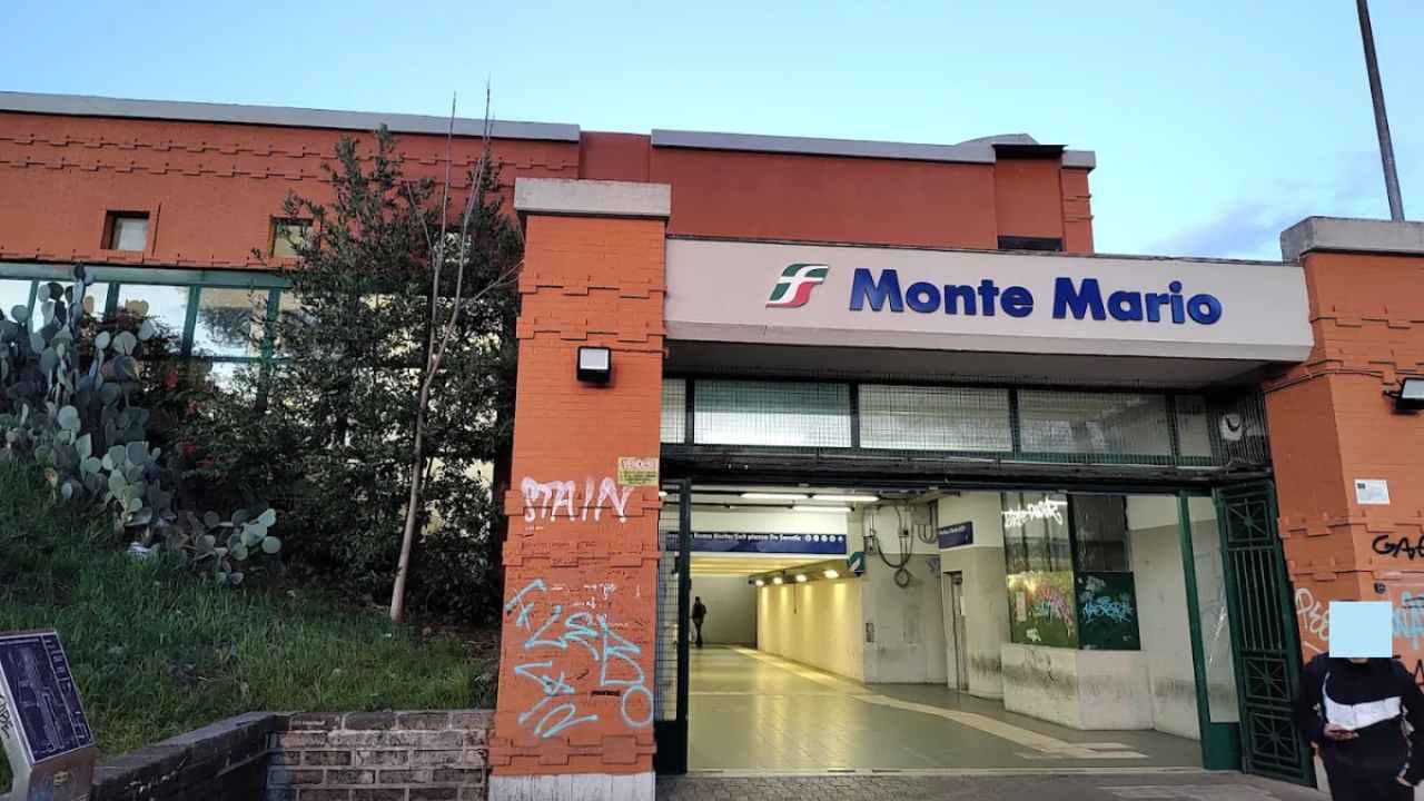 Uomo armato stazione monte mario