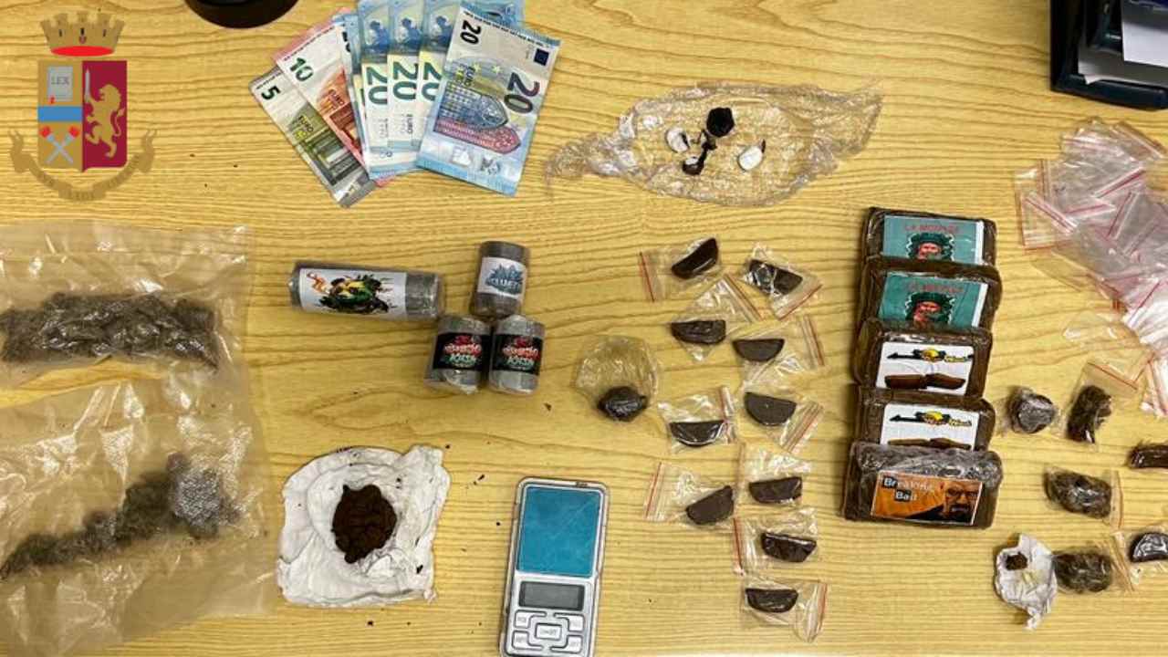 Arresti polizia droga