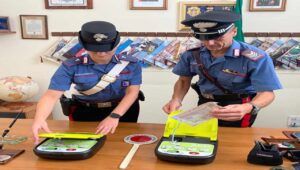 arrestato dai carabinieri ladro seriale di defibrillatori