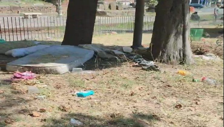 Il degrado a Porta Maggiore