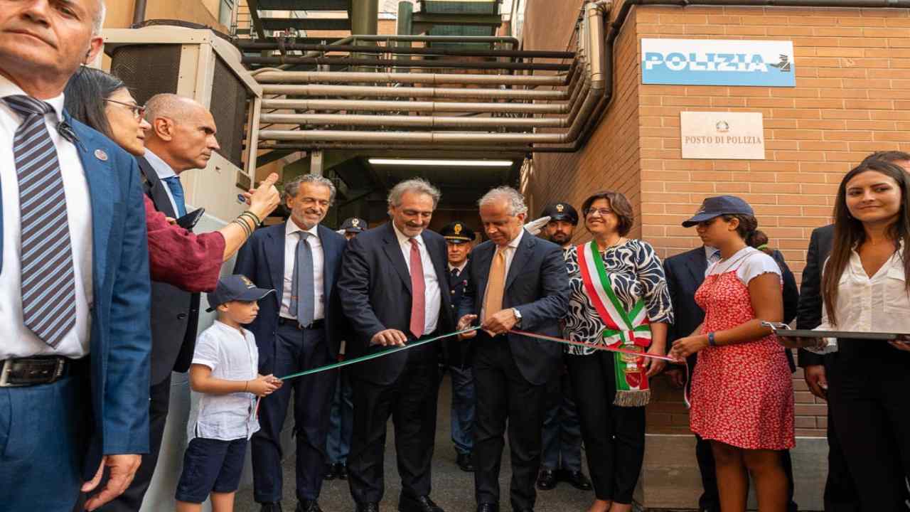 Inaugurato questo mattina presso il Pronto Soccorso dell'Azienda Ospedaliera San Camillo Forlanini il nuovo posto di polizia