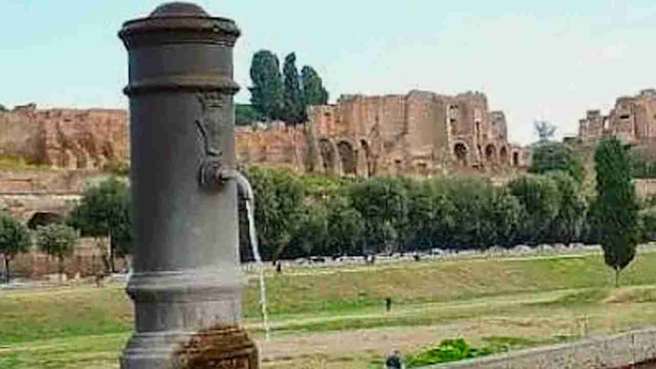 Nasone romano al Circo Massimo