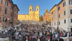 Piazza di Spagna a Roma