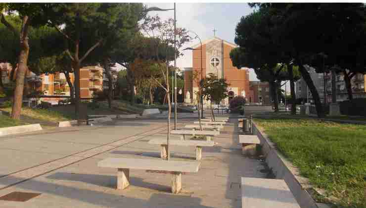 Piazzale dei Caduti alla Montagnola