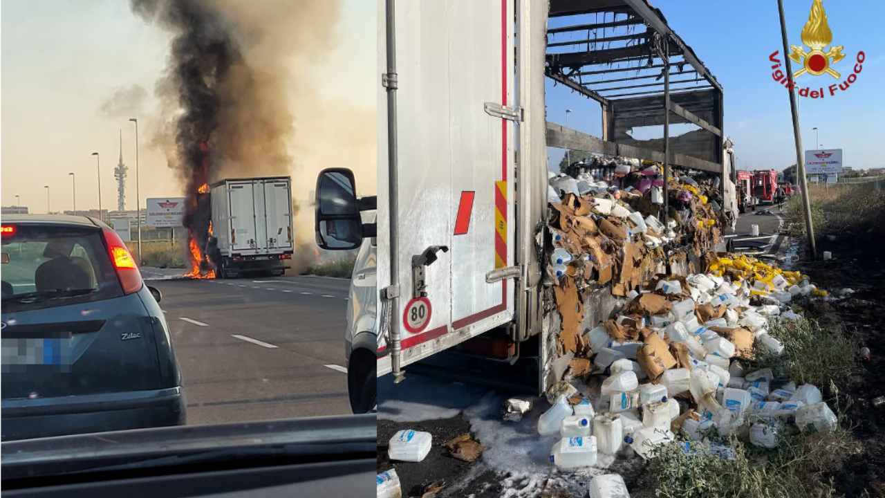 Incendio laurentina oggi