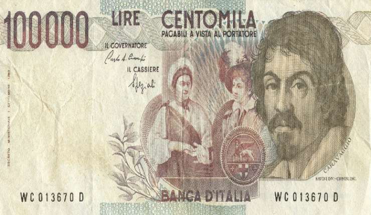 Banconota da 100 mila lire