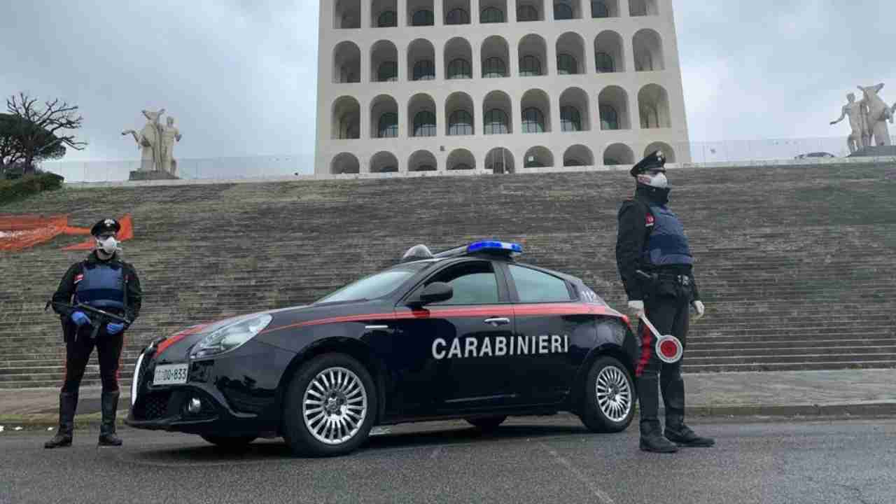 Carabinieri all'Eur