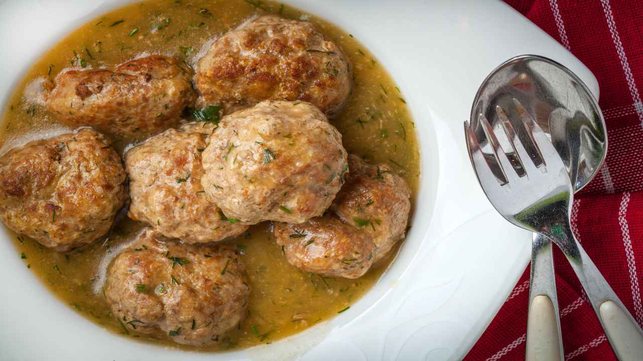 Squisite polpette che mangiava Giulio Cesare