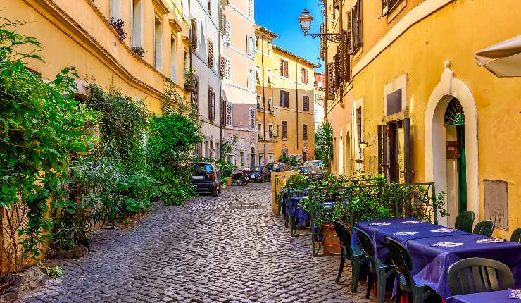 Roma strada del centro