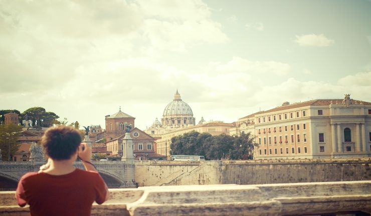 Turista a Roma