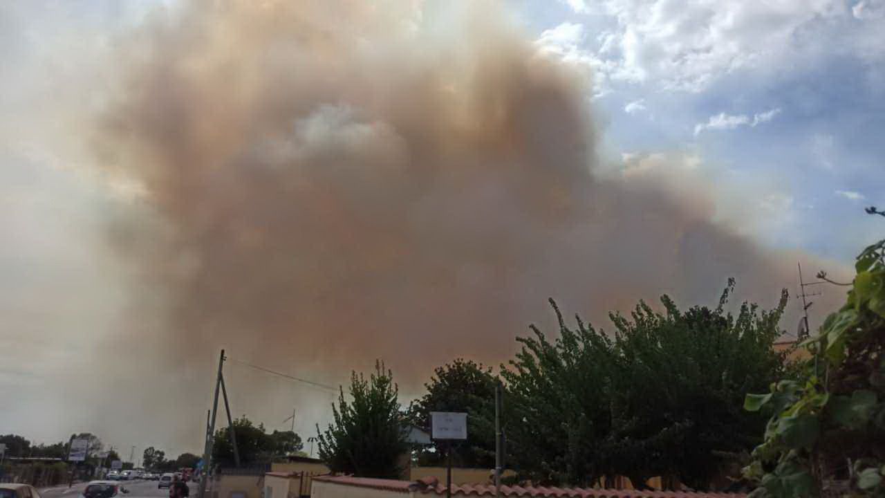 incendio pomezia