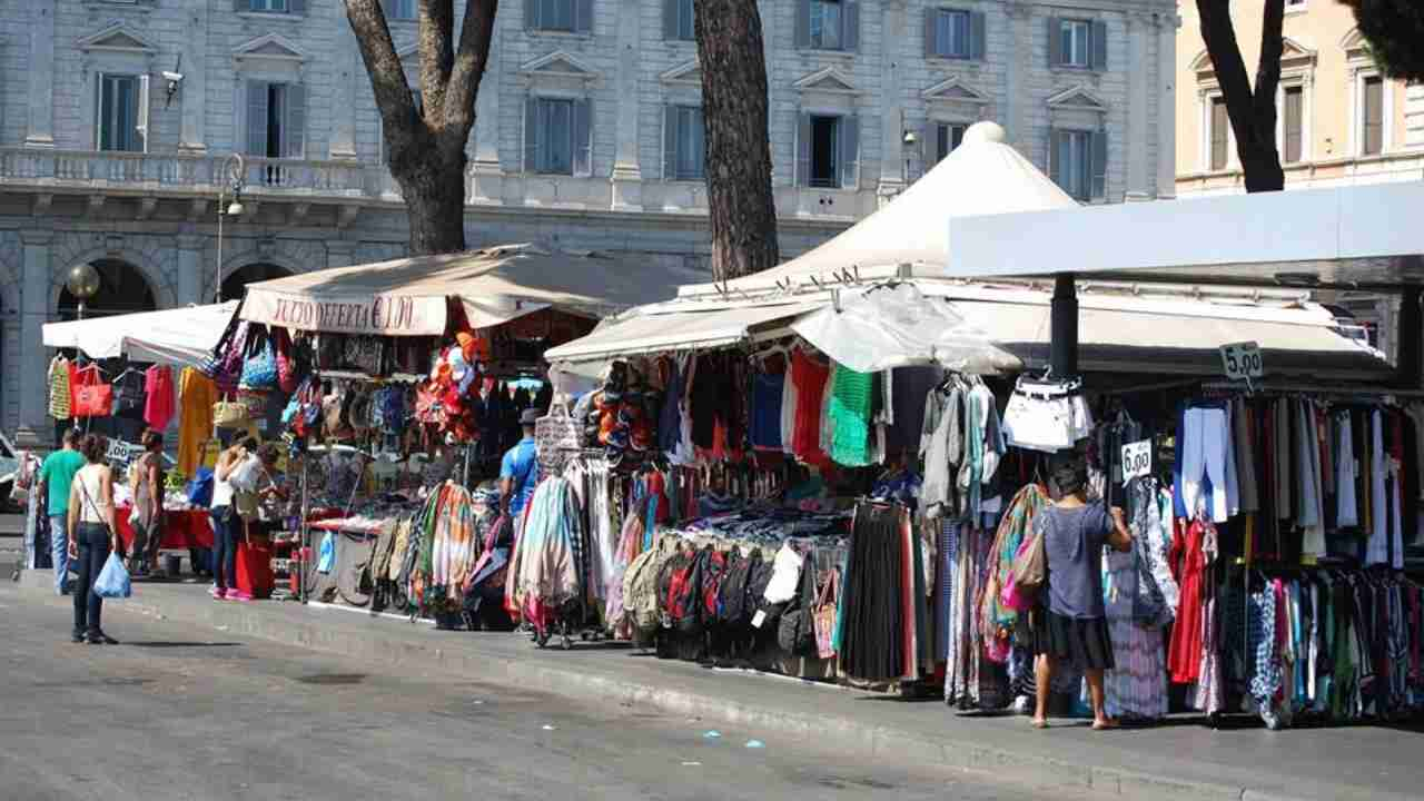 Bancarelle a Roma