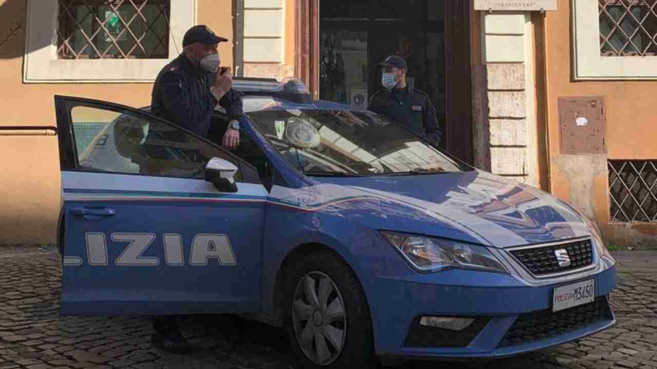 Polizia a Trastevere