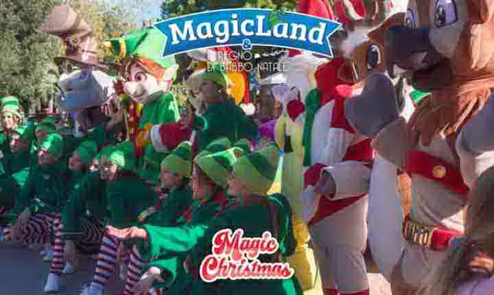 MagicLand diventa città di Natale