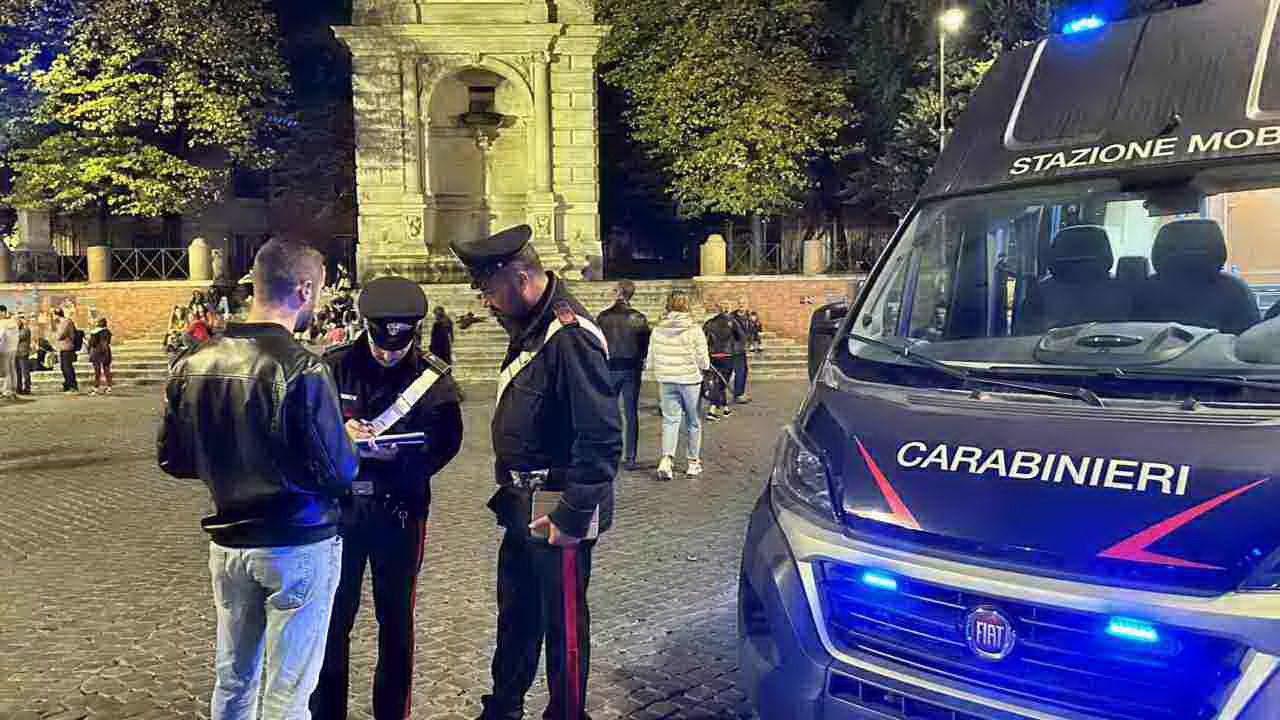 malamovida controlli carabinieri