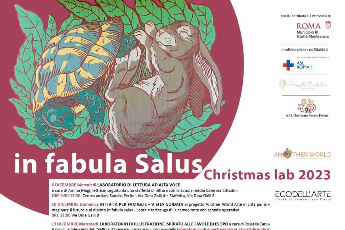 In Fabula Salus Christmas Lab 2023 a Roma