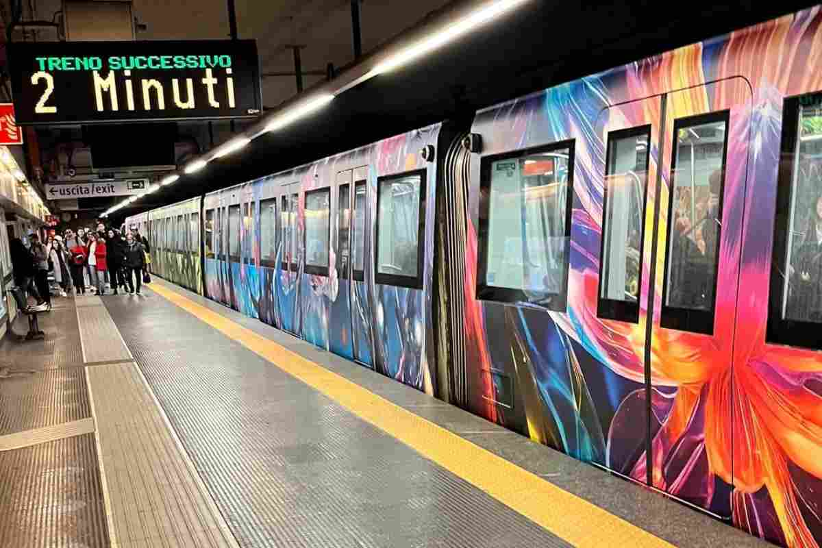 Vagoni per la mobilità sostenibile sulla Metro A